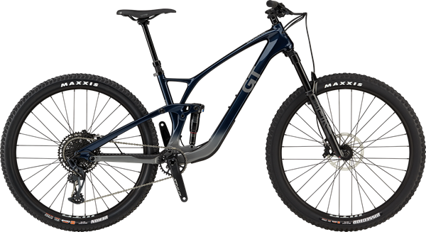 GT Sensor ST Carbon Pro 29 Trail Bike 2023 2024 Gloss Indigo Wet Cement Grey The Cyclery